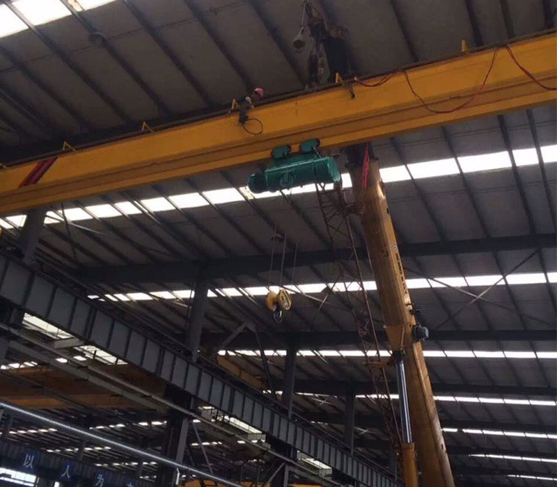 蕪湖市鳩江區國營單位新增設備調試現場