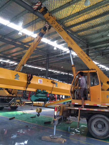 云南北汽專用車項目安裝調試