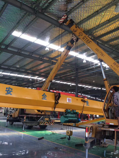 云南北汽專用車項目安裝調試